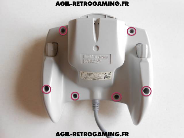 Démonter Pad Officiel Sega Dreamcast