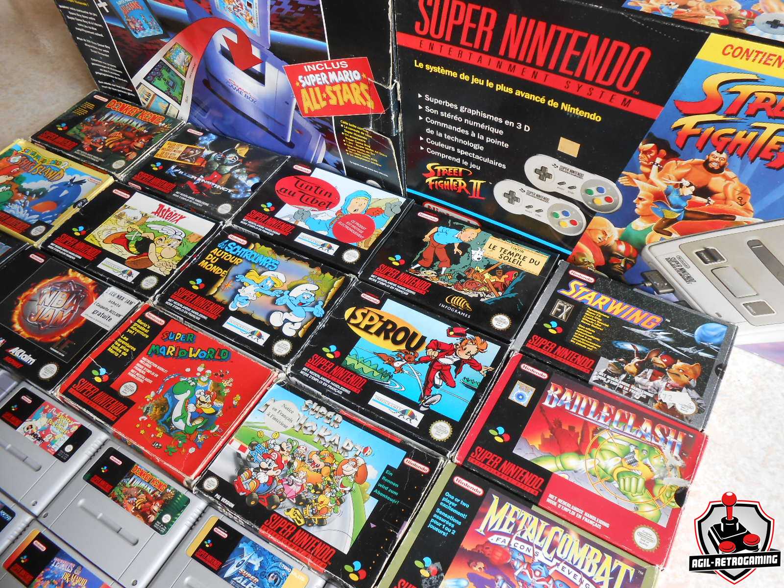 Arrivage SNES : Jeux et consoles Super Nintendo