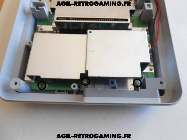 Démonter carte mère Super NES