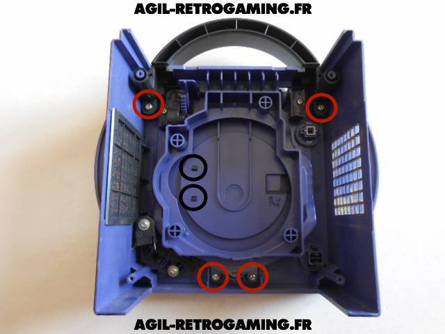 Démontage console NGC