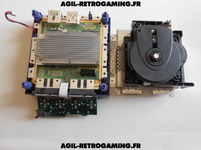 Démonter bloc optique GameCube