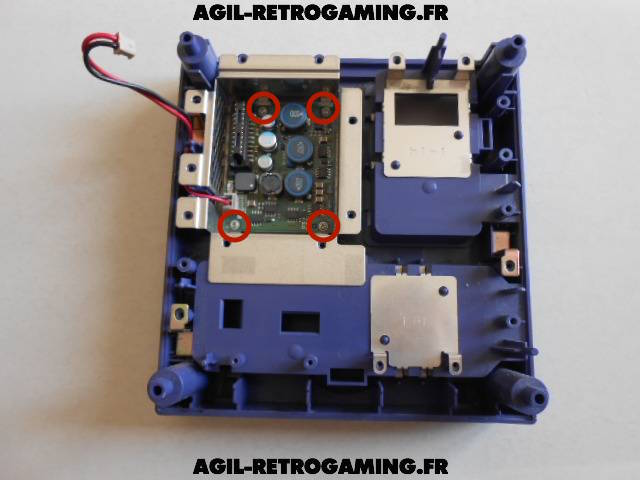 Démonter alimentation NGC