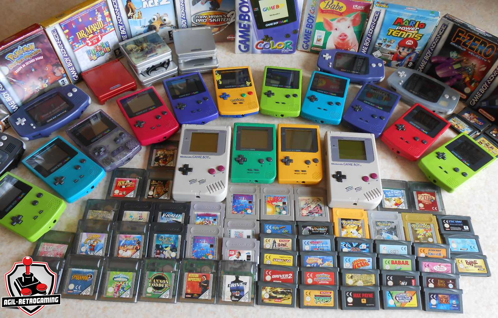 Consoles et jeux Nintendo Game Boy - GBC - GBA
