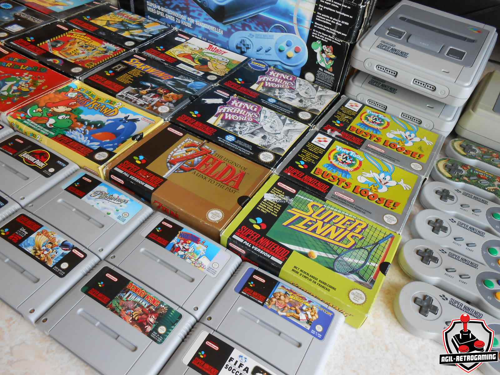 Jeux et consoles Super Nintendo