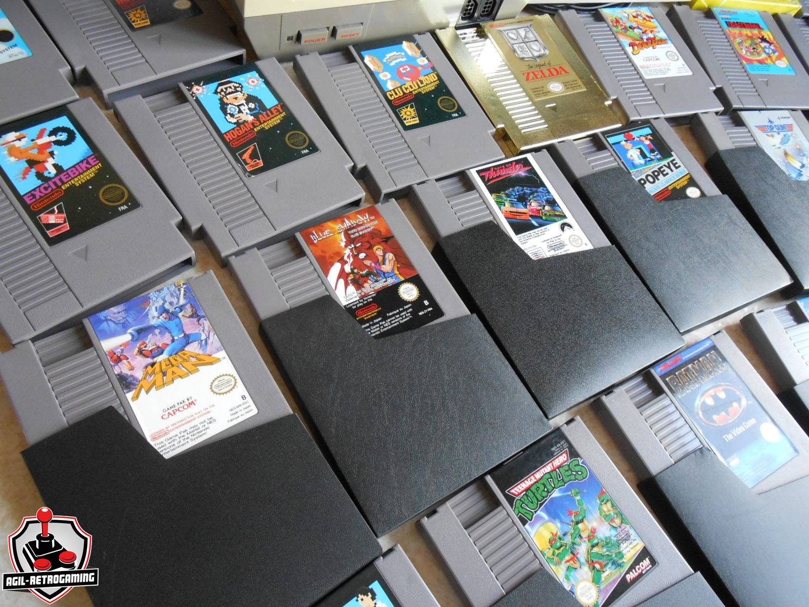Nintendo - NES : Mega Man, Blue Shadow, Clu Clu Land