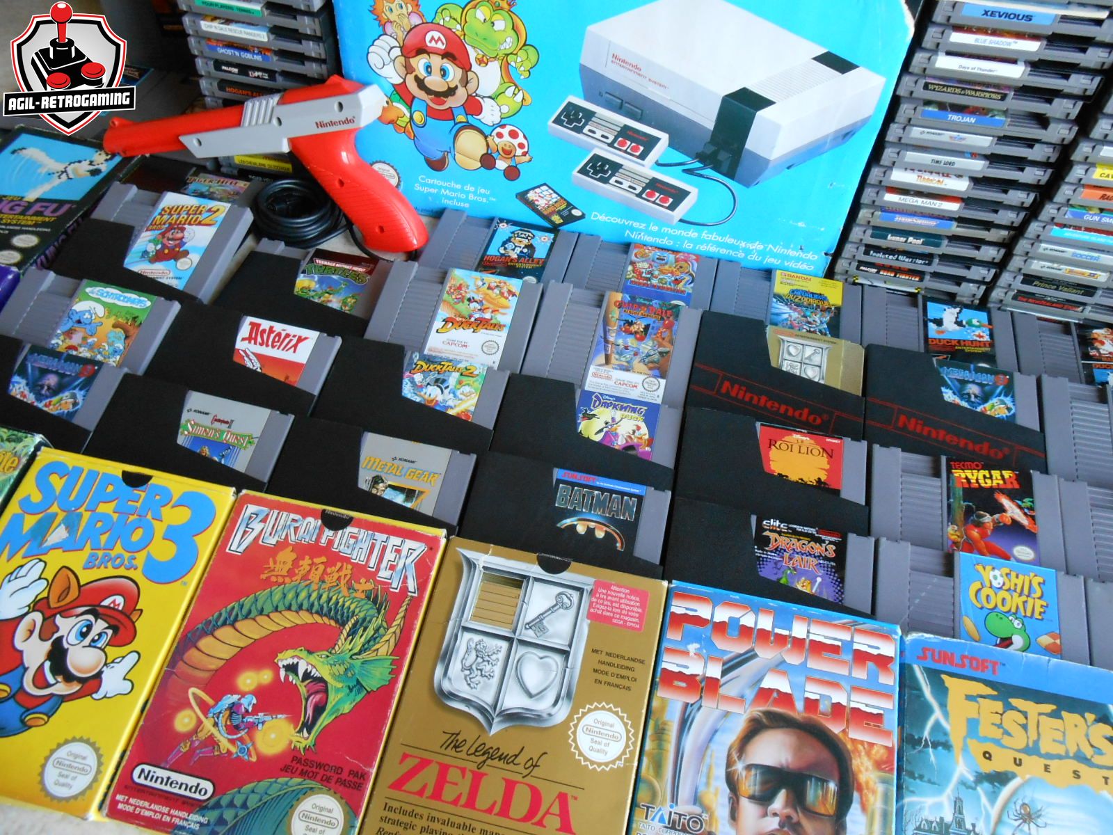 The Legend of Zelda NES, Super Mario Bros 3, Megaman