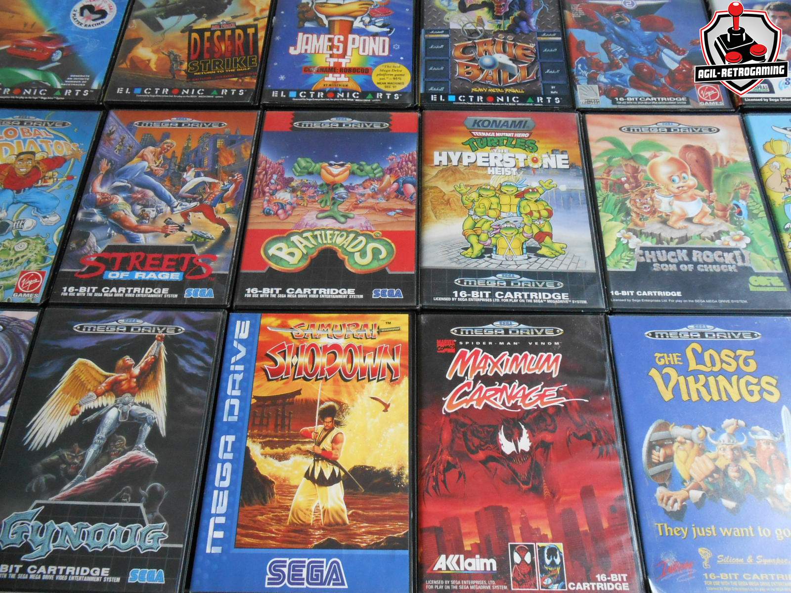 Jeux vidéo Sega Mega-Drive