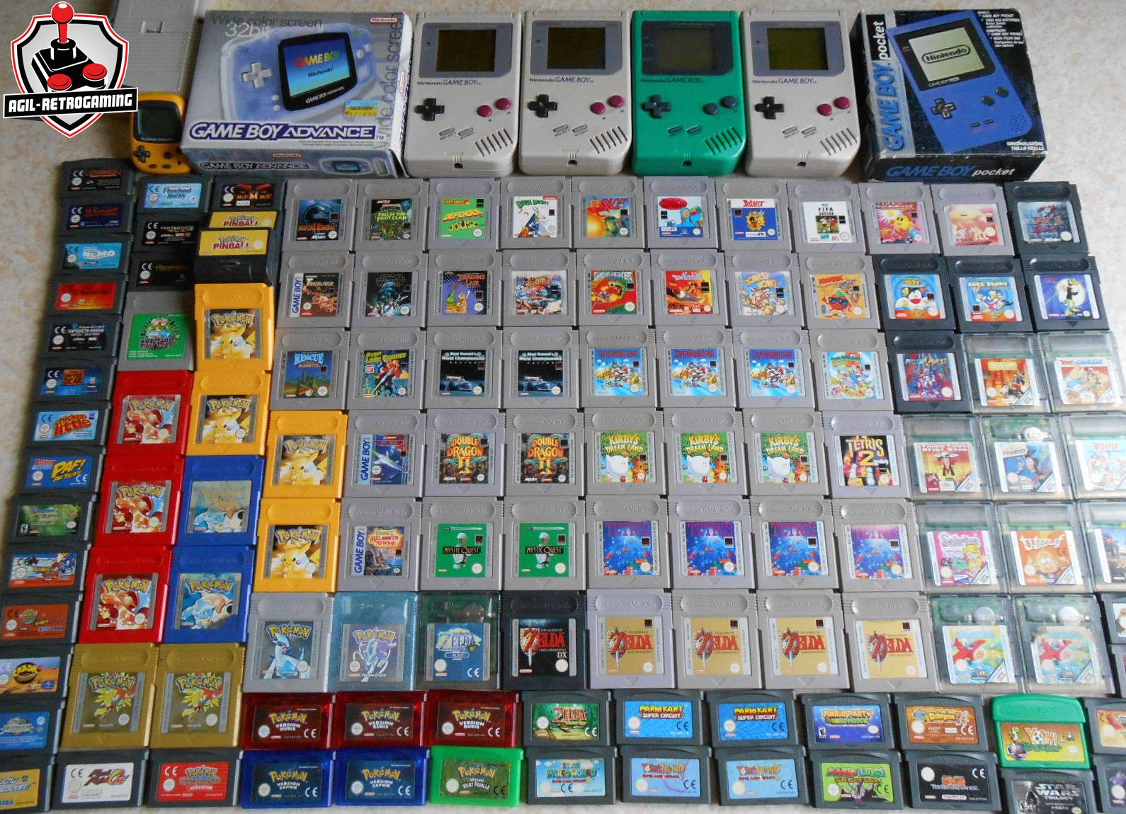 Arrivage jeux et consoles Game Boy