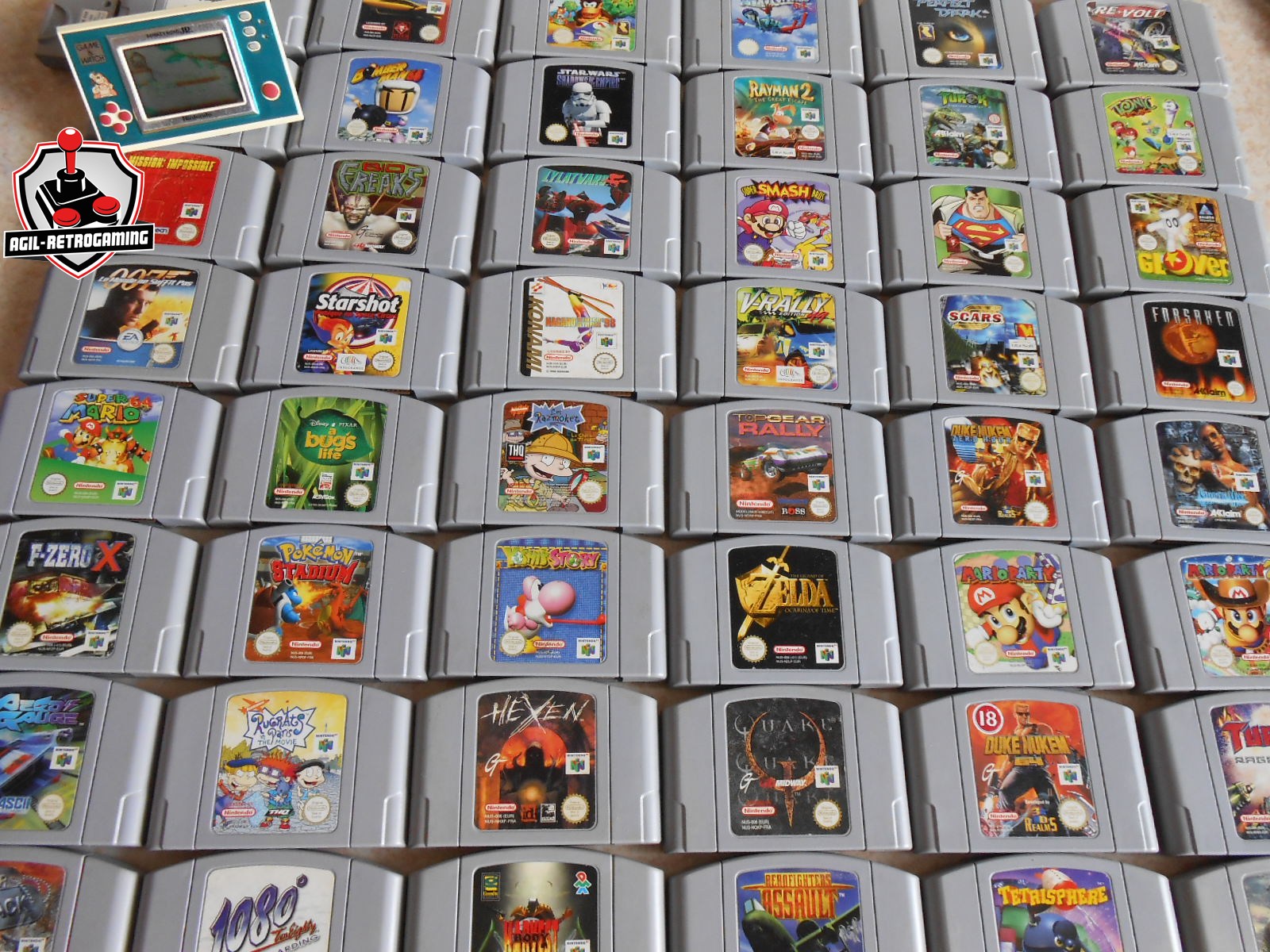 Nouveautés Nintendo 64 - N64 : Zelda OOT, Super Smash Bros, DKR, Rayman 2, Yoshi's Story, Mario Party 1 & 2, Quake, Duke Nukem, Turok, Hexen