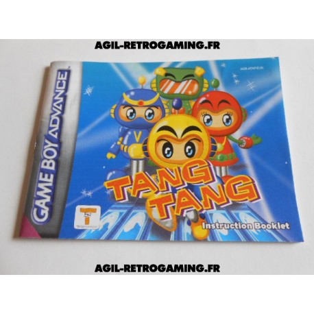 Tang Tang GBA - Mode d'emploi
