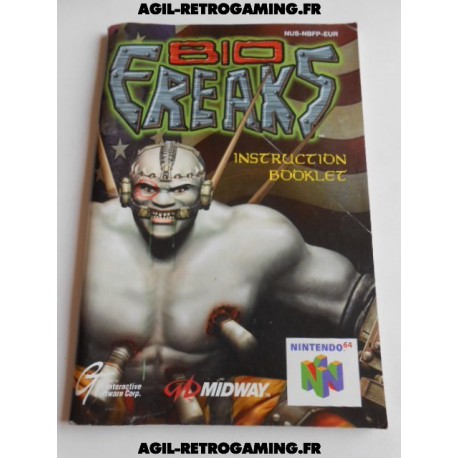 Bio Freaks - Mode d'emploi N64