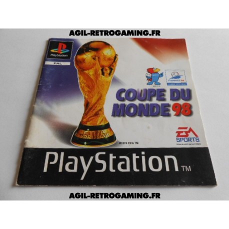 Coupe du Monde 98 PS1 - Mode d'emploi