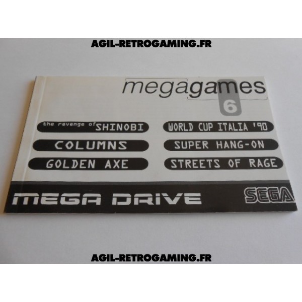 Mega-Games 6 MD - Notice
