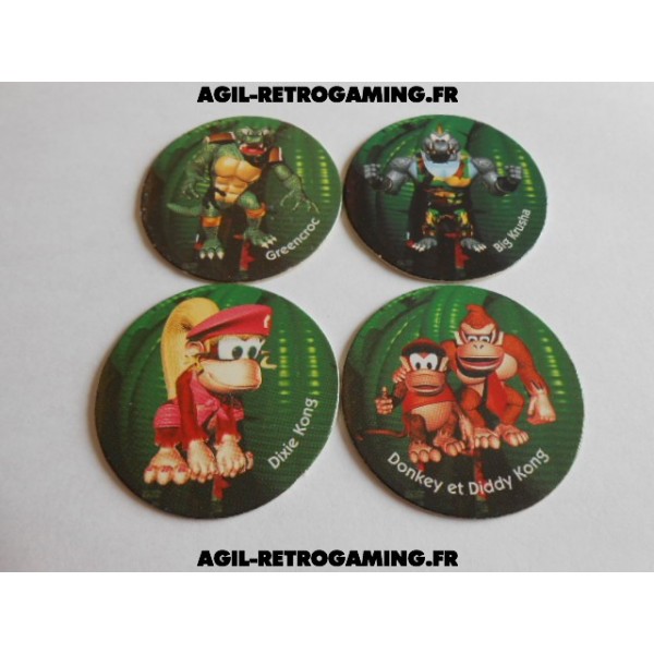 Lot de 4 Donkey Kong
