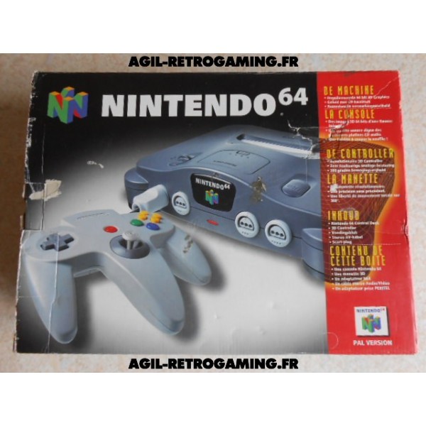 Nintendo 64 (EUR) en boite