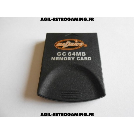 Carte mémoire 64Mo pour GameCube (1019 Blocs)