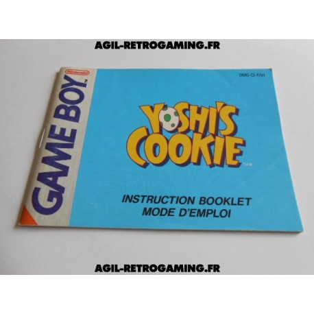 Yoshi's Cookie GB - Mode d'emploi