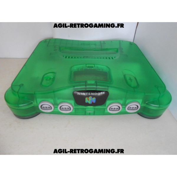 Nintendo 64 (EUR) Verte Translucide : Funtastic