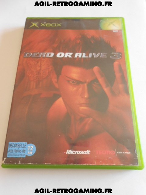 Jeu Dead Or Alive 3 Sur Microsoft Xbox - Complet, Testé, PAL Français