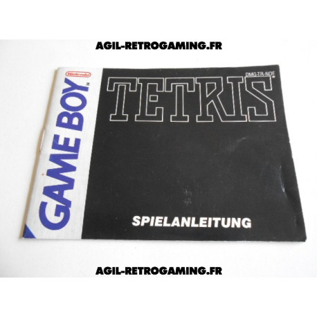 Tetris - Notice Game Boy