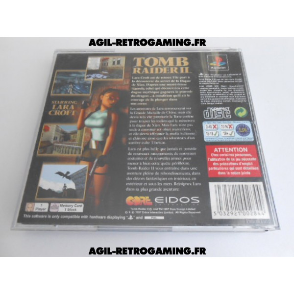 Tomb Raider 2 pour PS1 Tomb Raider 2 pour PS1