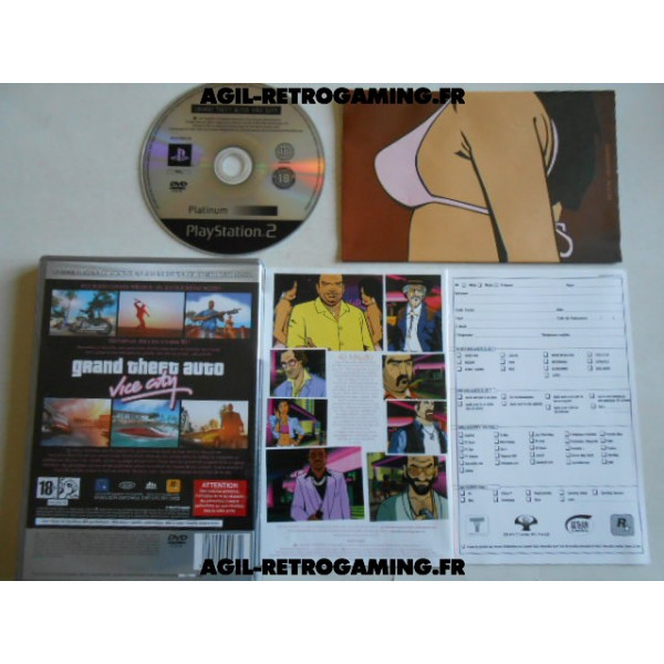 Grand Theft Auto (GTA) : Vice City sur PS2