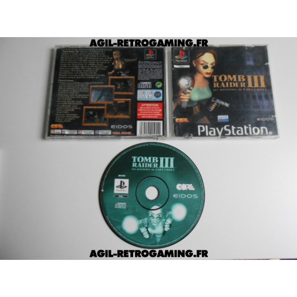 Tomb Raider 3 : Les Aventures de Lara Croft sur PS1 Tomb Raider 3 : Les Aventures de Lara Croft sur PS1