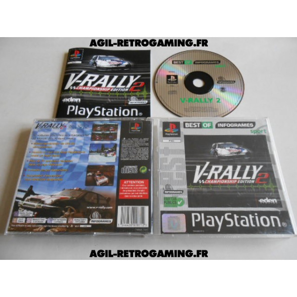 V-Rally Championship Edition 2 sur PS1 V-Rally Championship Edition 2 sur PS1