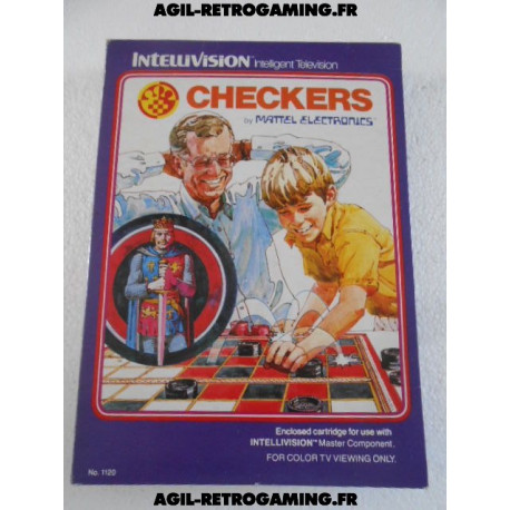 Checkers Intellivision