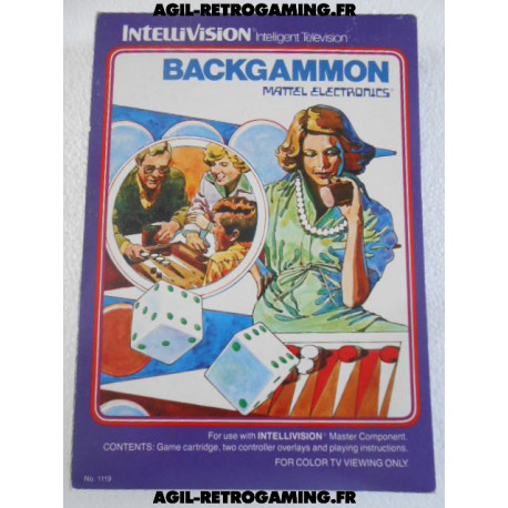 Backgammon Intellivision