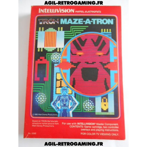 Tron Maze-A-Tron Intellivision