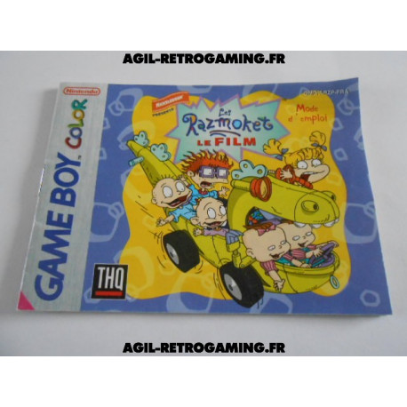 Les Razmoket Le Film GBC - Notice
