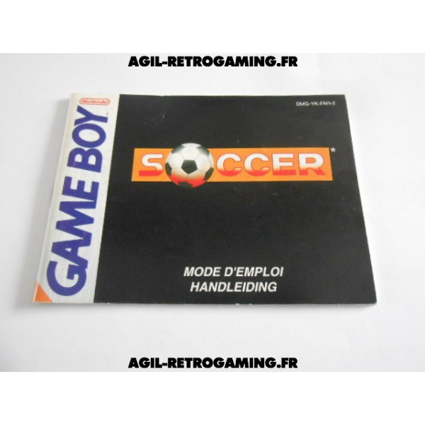 Soccer GB - Mode d'emploi