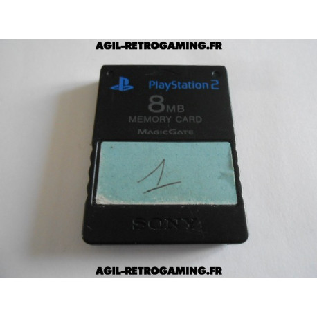 Carte Mémoire 8Mb officielle Sony Noire pour PS2