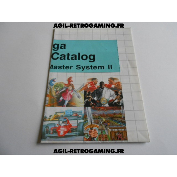 Sega Games Catalog