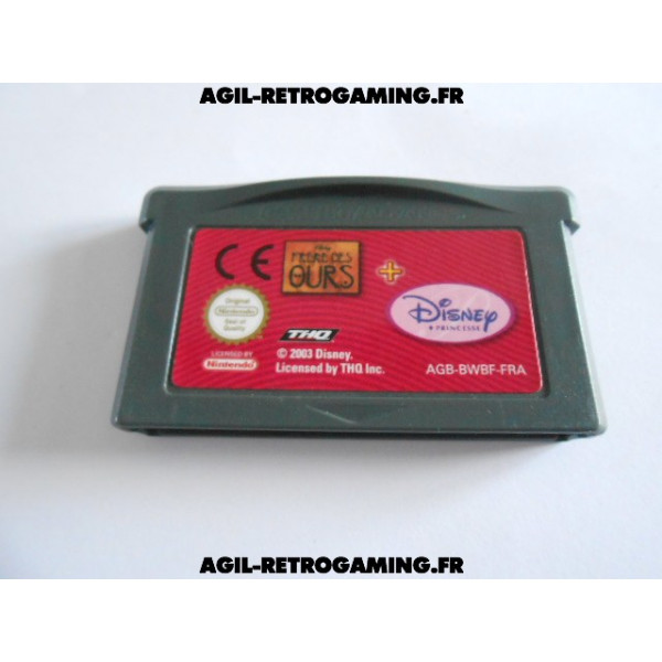 Pack de 2 jeux Disney: Princess/Frère des Ours
