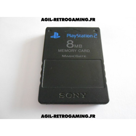 Carte Mémoire 8Mb officielle Sony Noire PS2