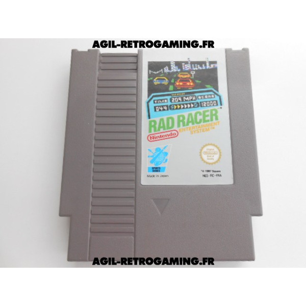 Rad Racer sur NES