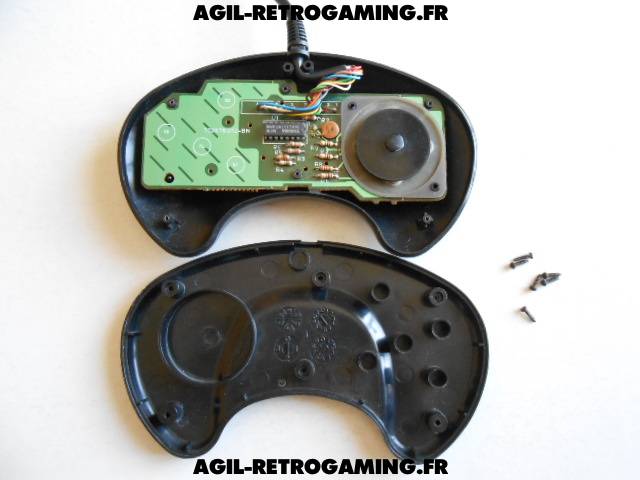 Boîte D'origine Manette Sega Mega Drive 1 - Bon état - Pour Collection Ou Remplacement