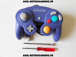 Démonter manette Nintendo GameCube