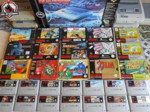Jeux et consoles Super NES en boite