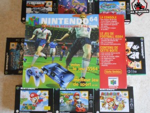 Console et jeux Nintendo 64 en boite
