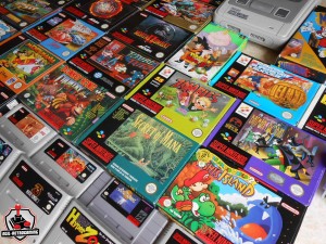 Jeux Super NES en boite