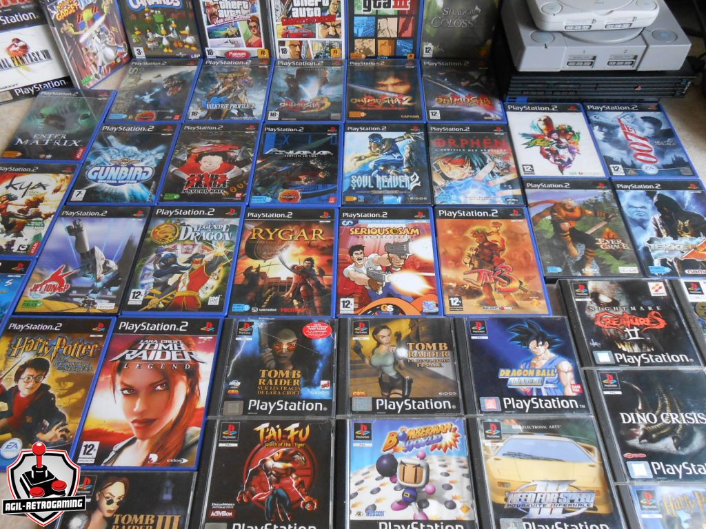 Nouveautés jeux et consoles Playstation : PS1 & PS2